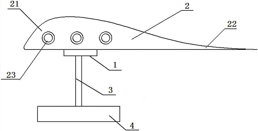 Wind direction tester and testing method