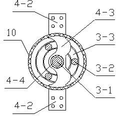 Vacuum three-position switch with rapid earth switch