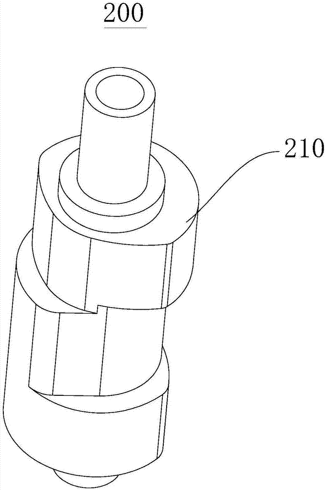Stop valve device and fluid conveying device