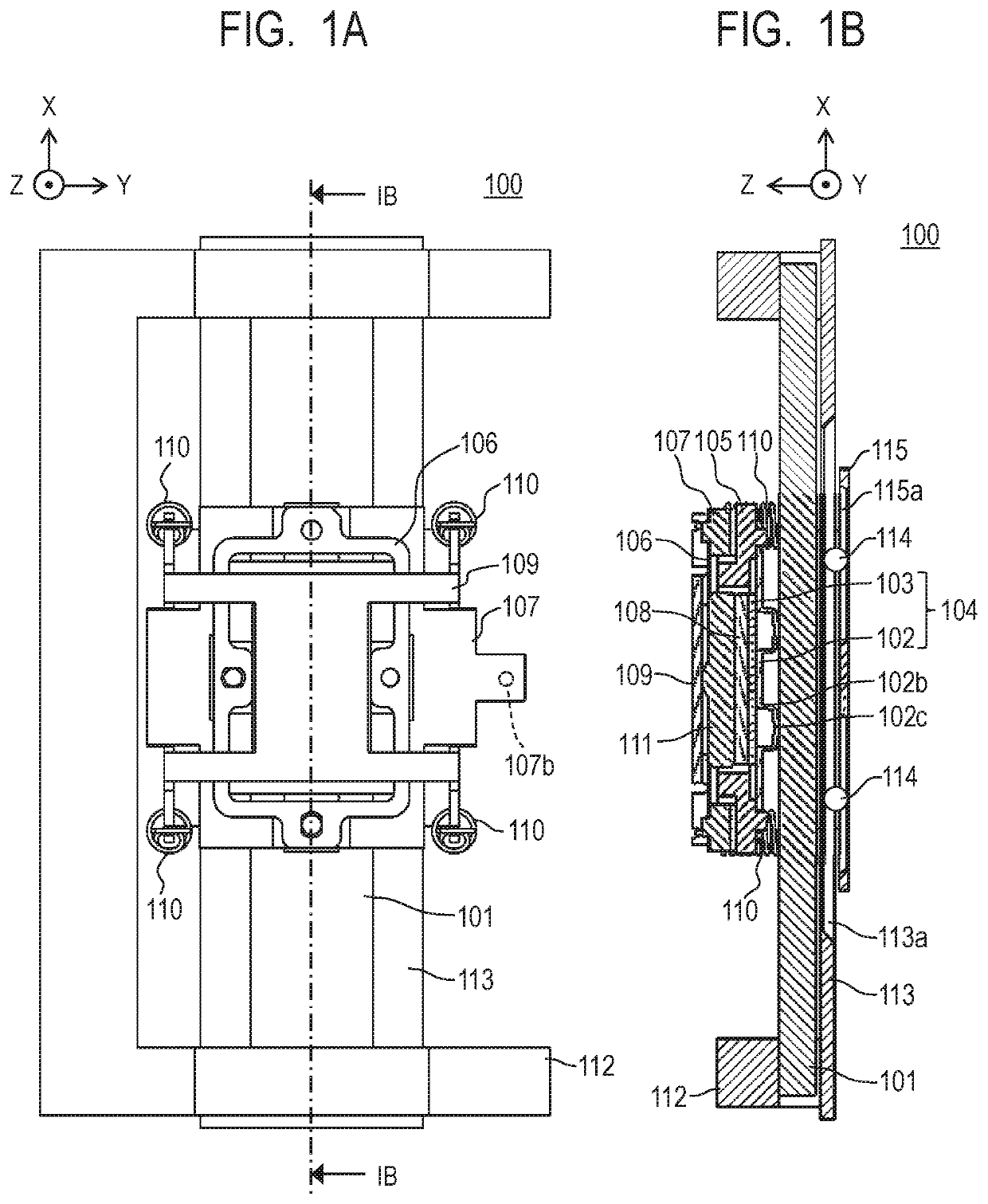 Vibration wave motor and driving device including the vibration wave motor