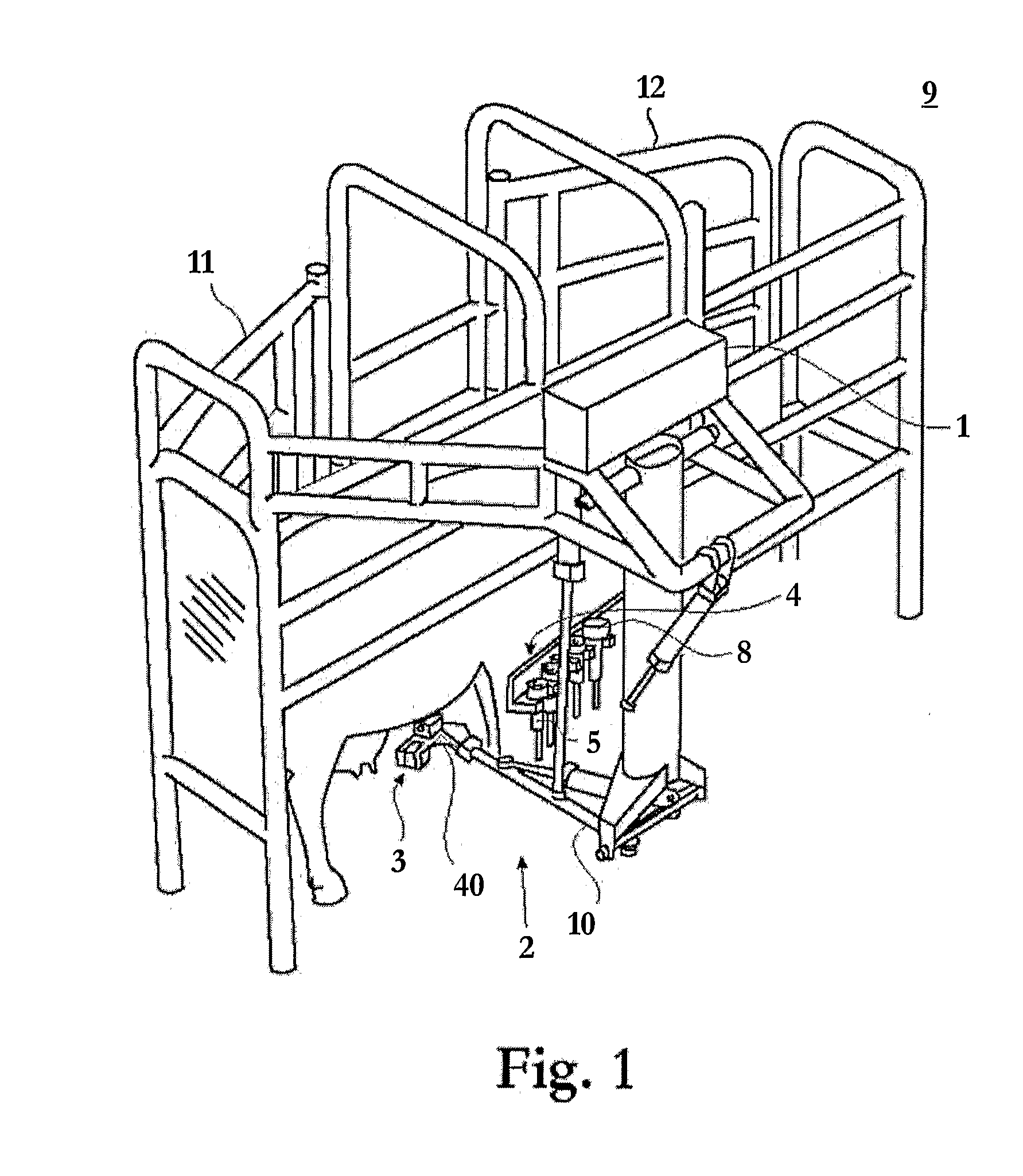 Detecting arrangement and method for a magnetic gripper device