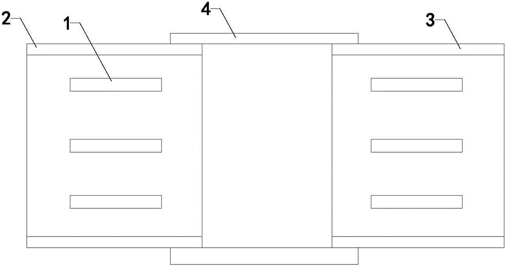 Efficient treatment resistance sheet type silencer