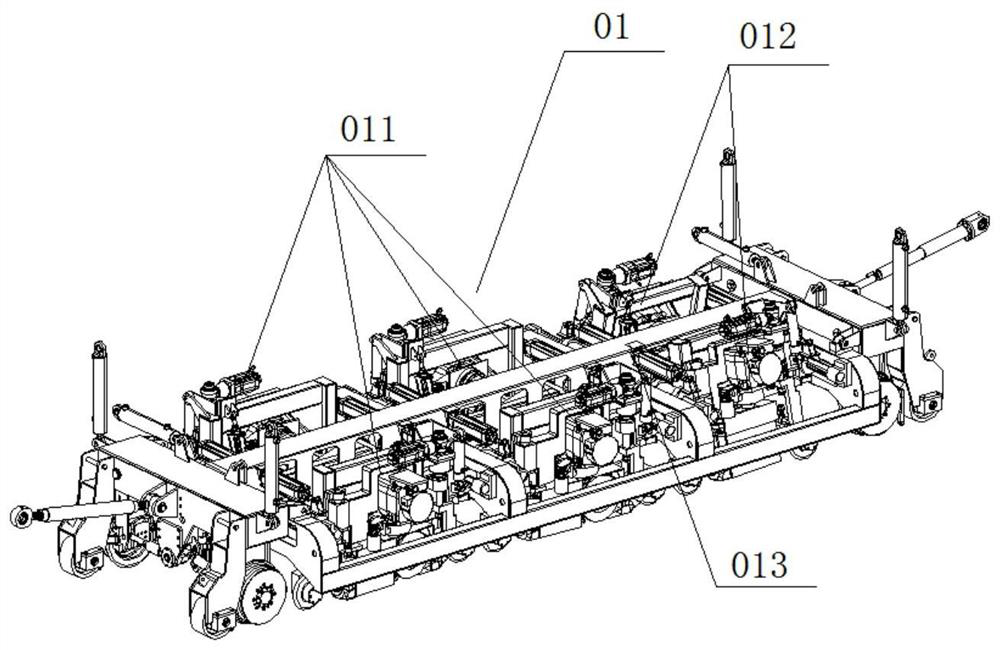 Rail trimming device and rail trimming vehicle