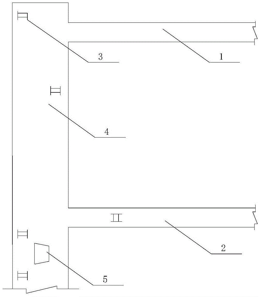 An installation method of comprehensive mechanized filling coal mining hole cutting equipment