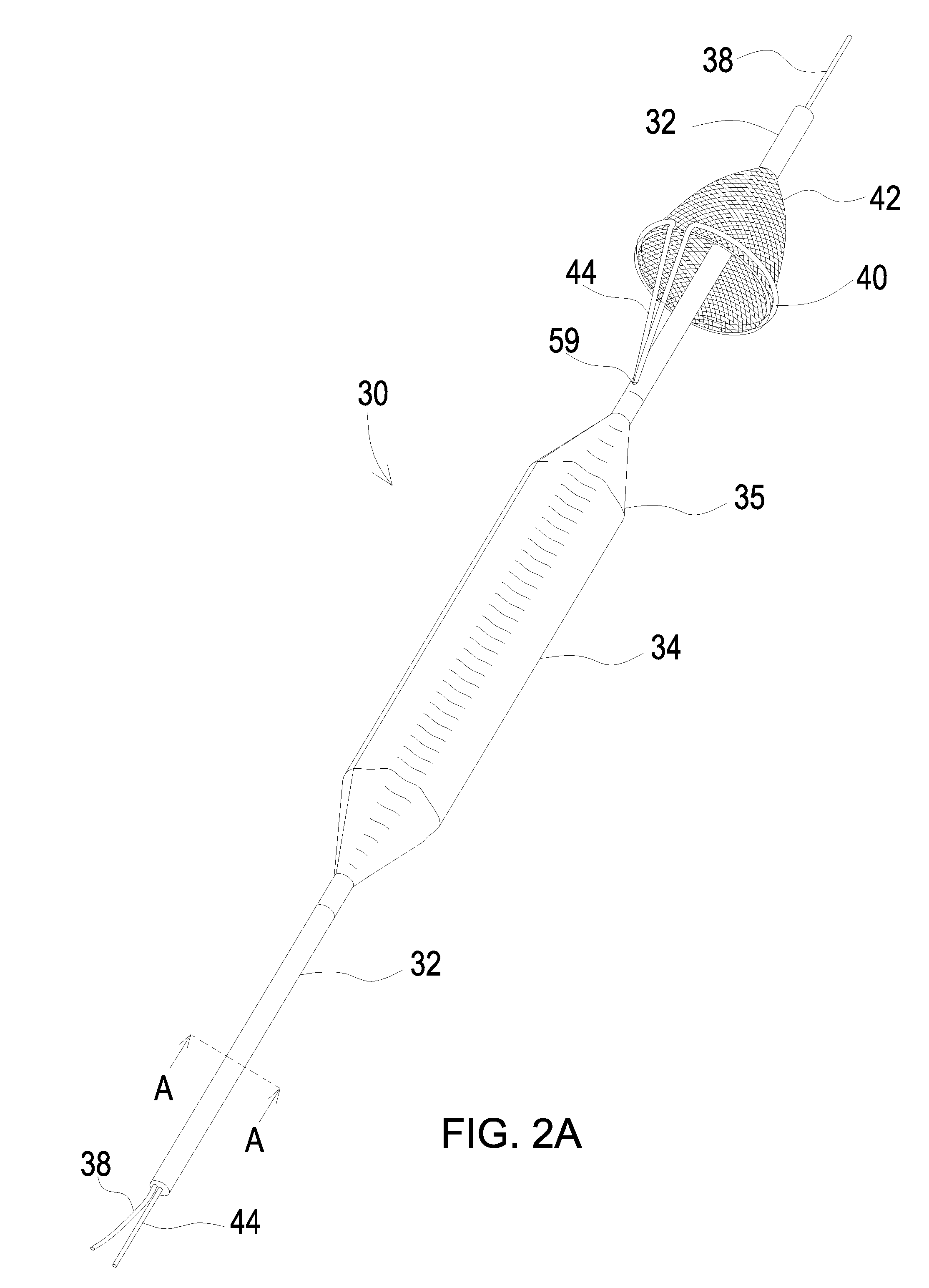 Integrated distal embolization protection apparatus for endo-luminal devices such as balloon, stent or tavi apparatus