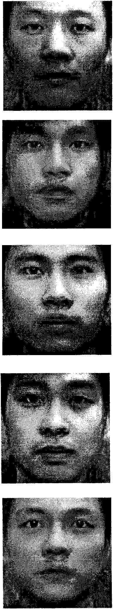 Face super-resolution image processing method based on double-manifold alignment