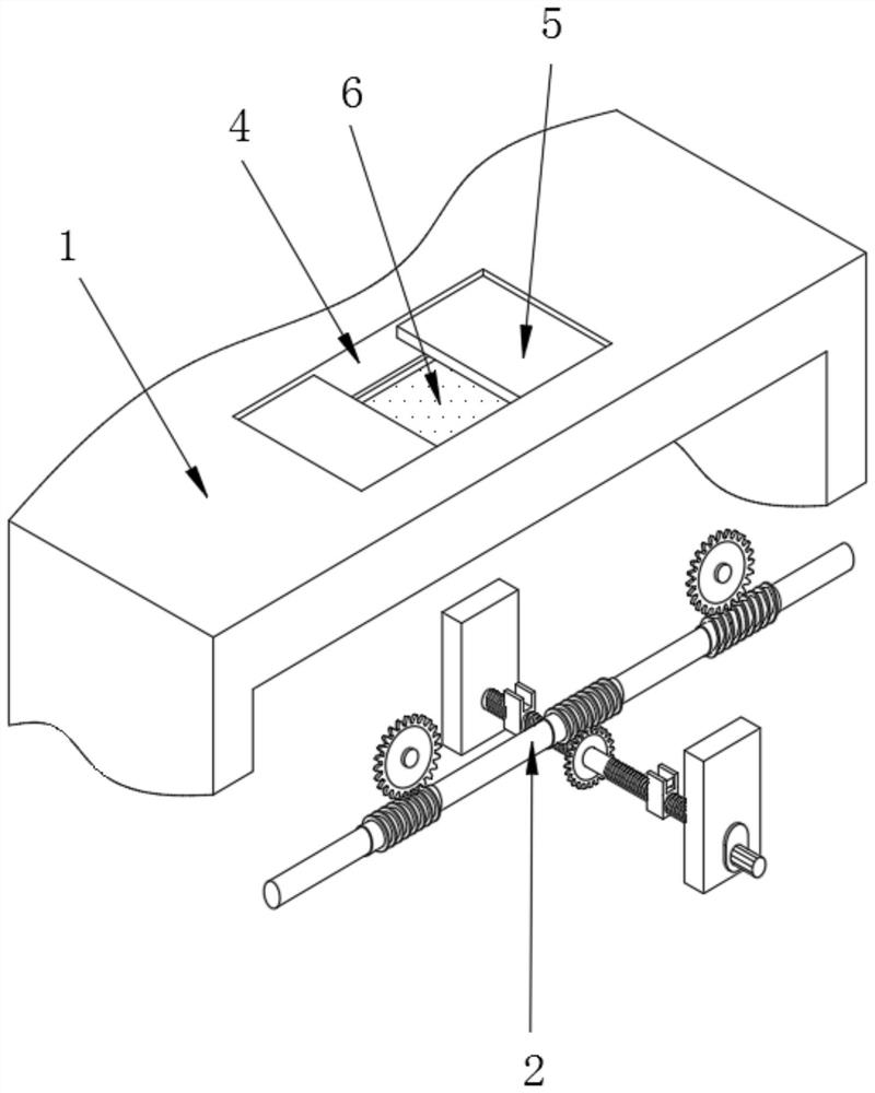 Computer desk with good dustproof effect