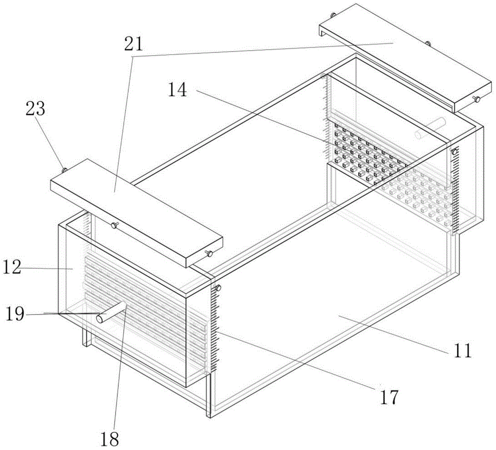 An experimental device for physical simulation of aquifers