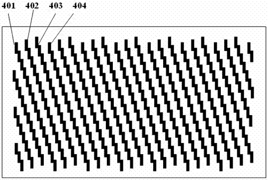 A lenticular graphic film, three-dimensional grating and naked-eye 3D display device