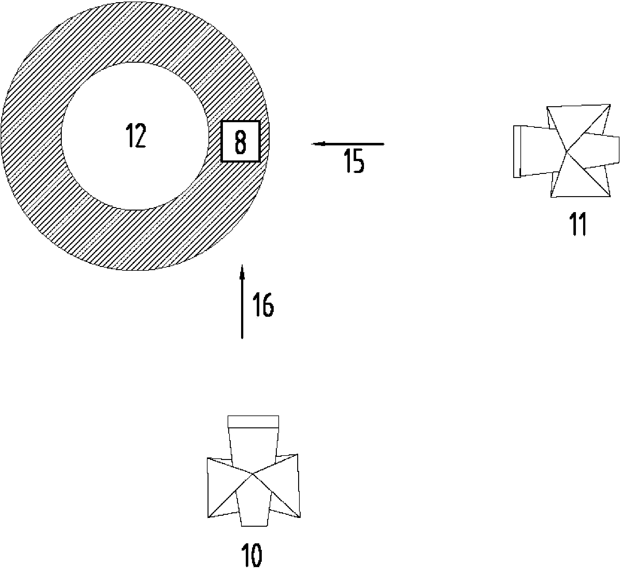 Geometric calibration device for ultraviolet imager with extra large field-of-view