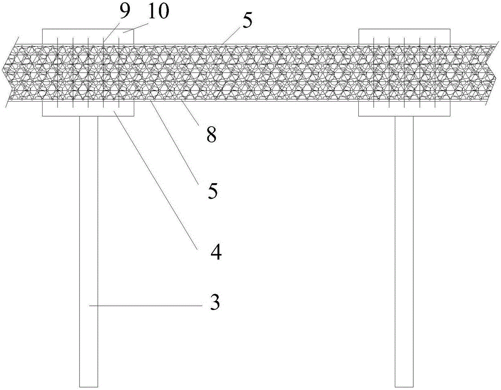 Embankment structure and construction method
