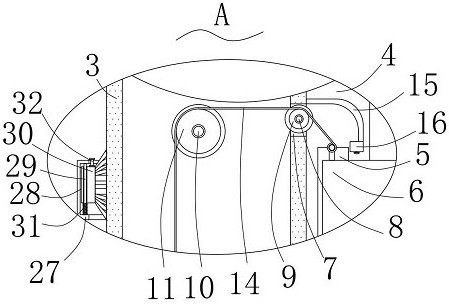 An intelligent induction flag-raising positioning device