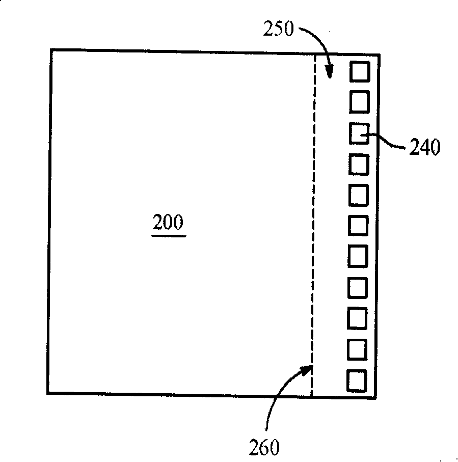 Multi-chip stack packaging structure with asymmetric conductive wire rack