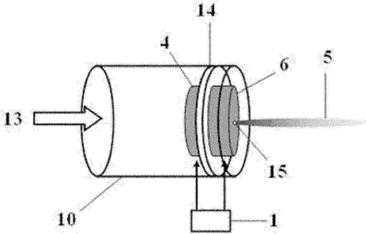 Method for producing low-temperature plasma capable of being touched by human bodies directly