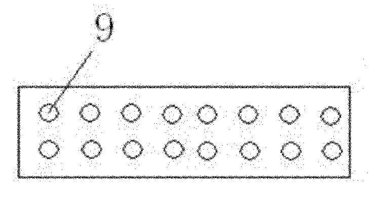 Fermentation and air distribution device for aerobic composting of organic solid waste