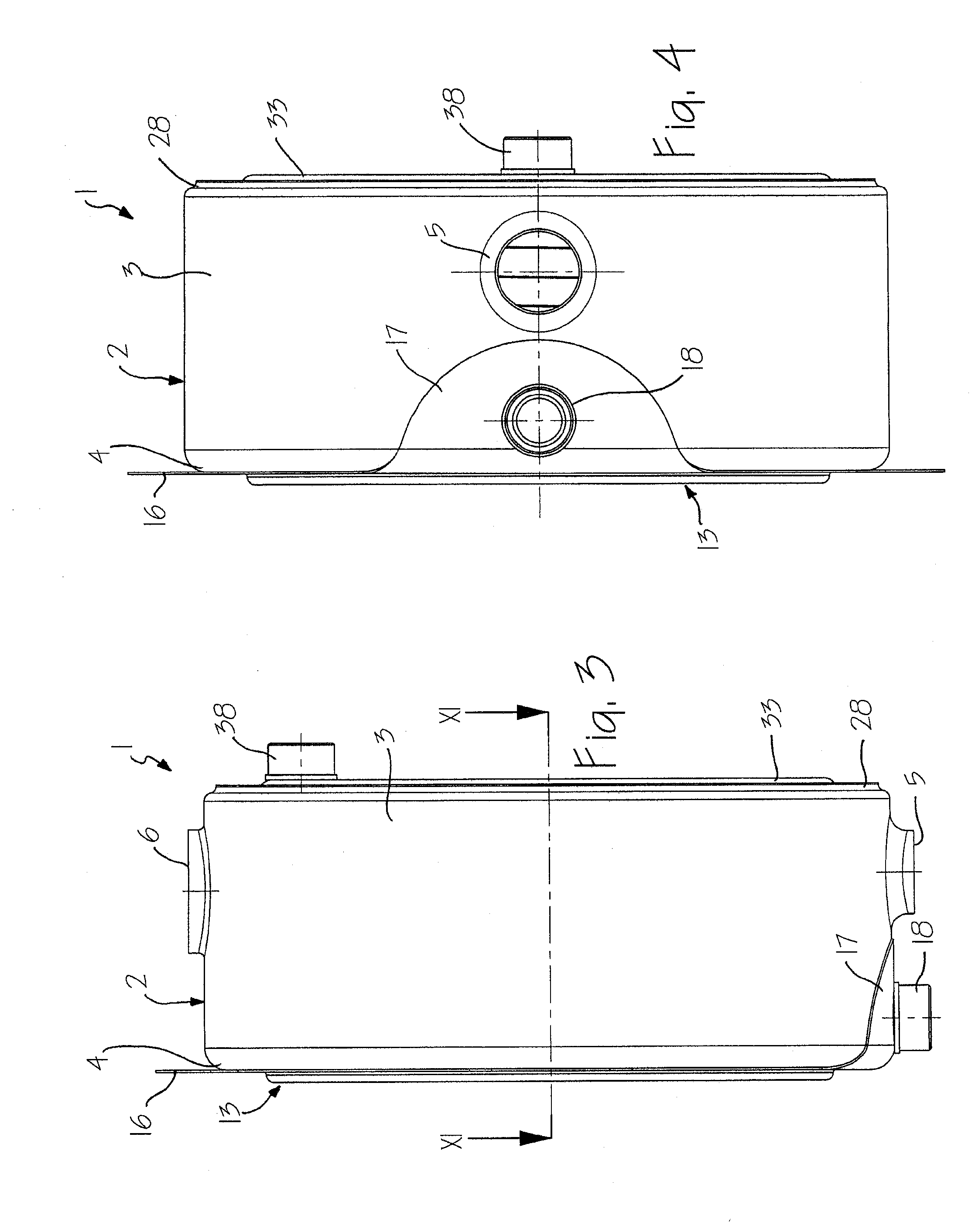 Heat exchanger, in particular of the condensation type