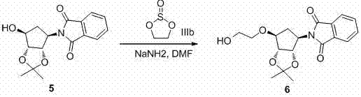 Method for preparing ticagrelor key intermediate