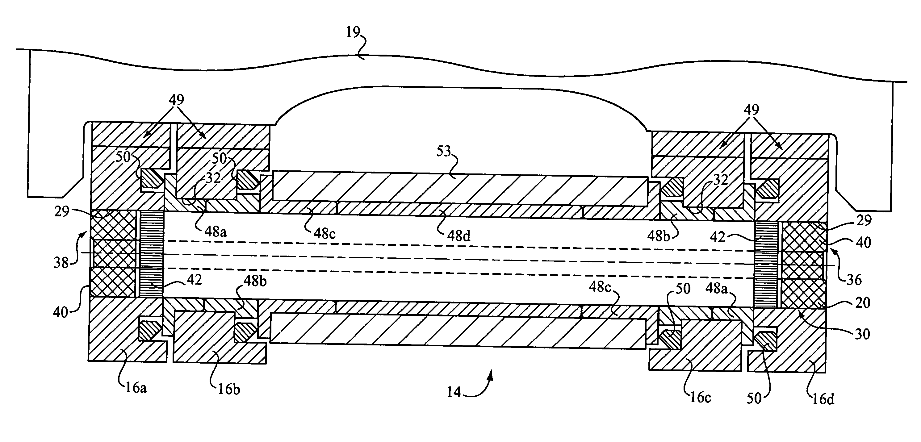 Machine component configuration for enhanced press fit and press fit coupling method