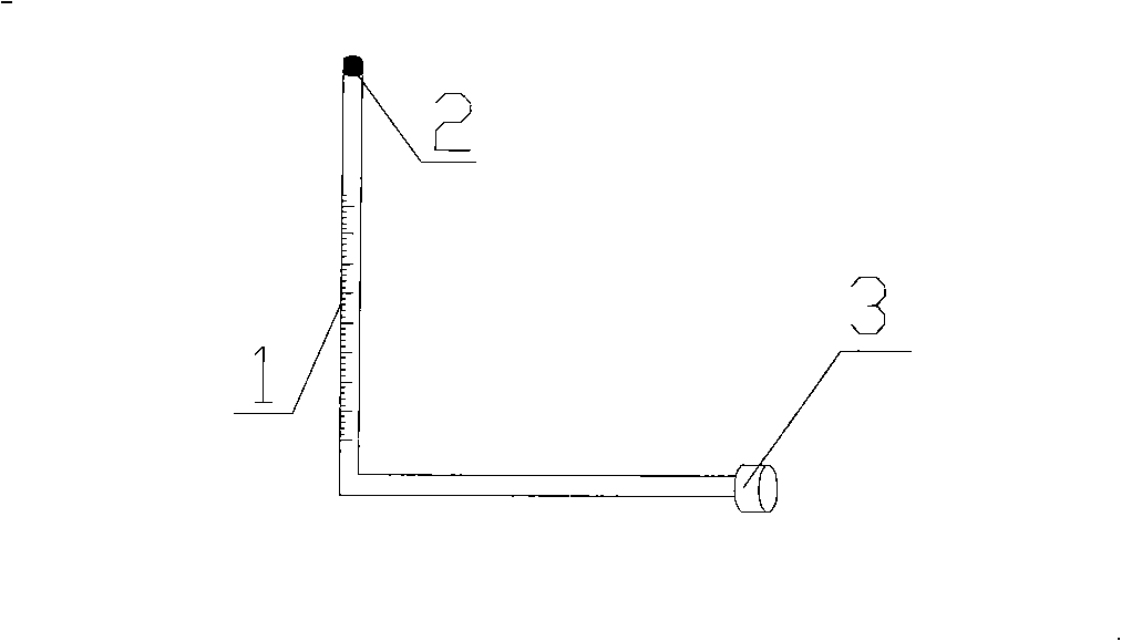 Device for measuring central venous pressure and method of use thereof