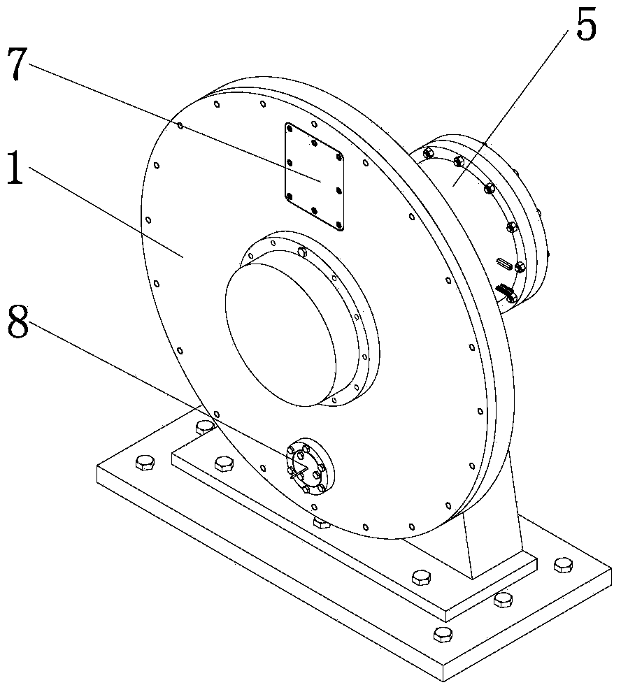 Rotating disc type neutron chopper