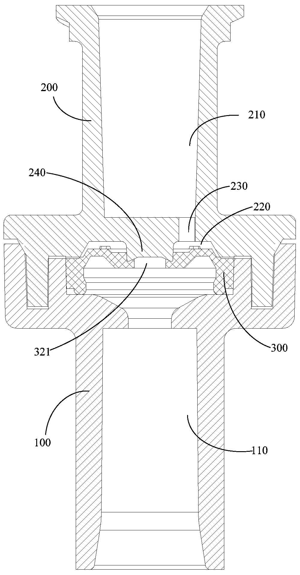 One-way valve and infusion device