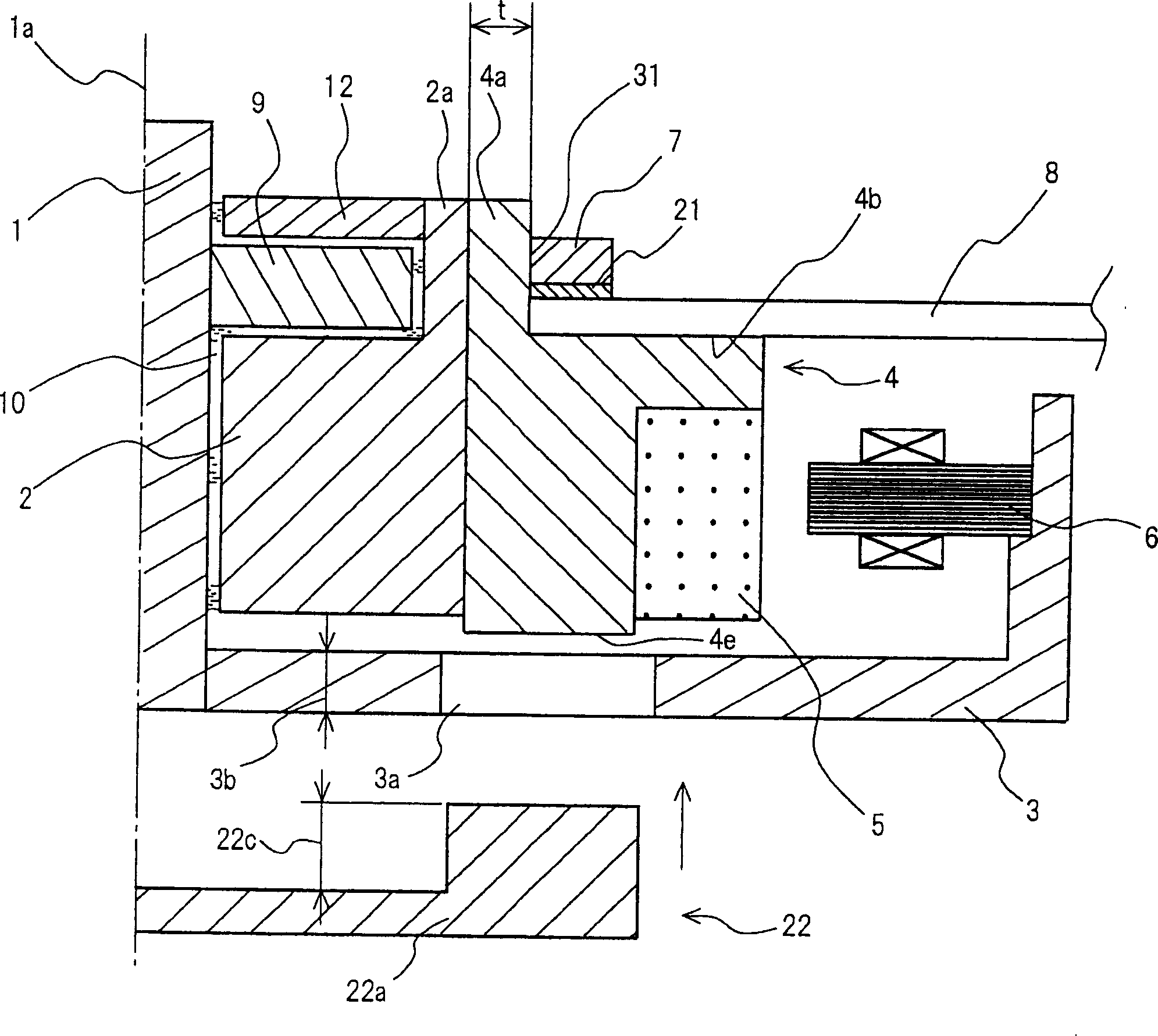 Spindle motor, disc driving apparatus having the same, and production method thereof