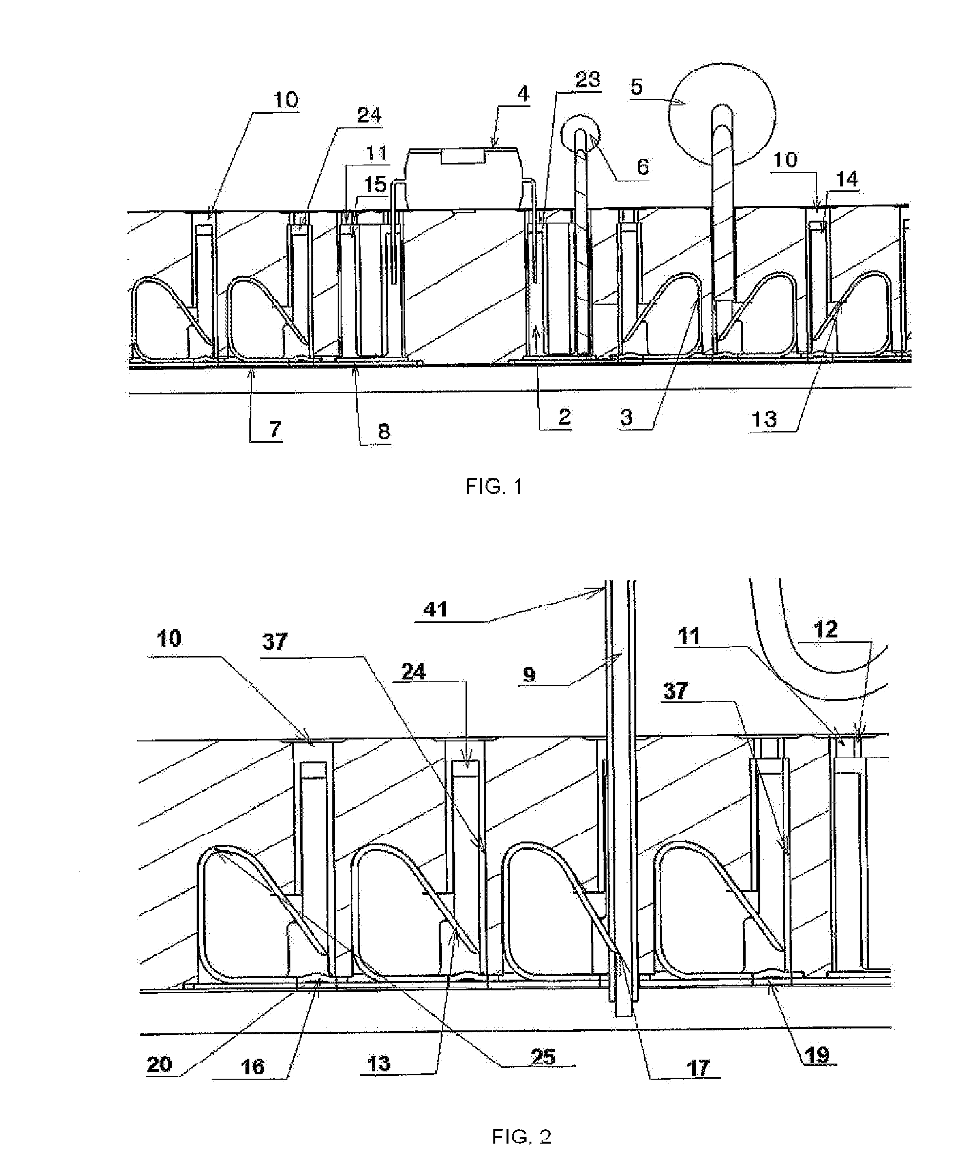 Card for interconnecting electronic components using insulated cable or wire