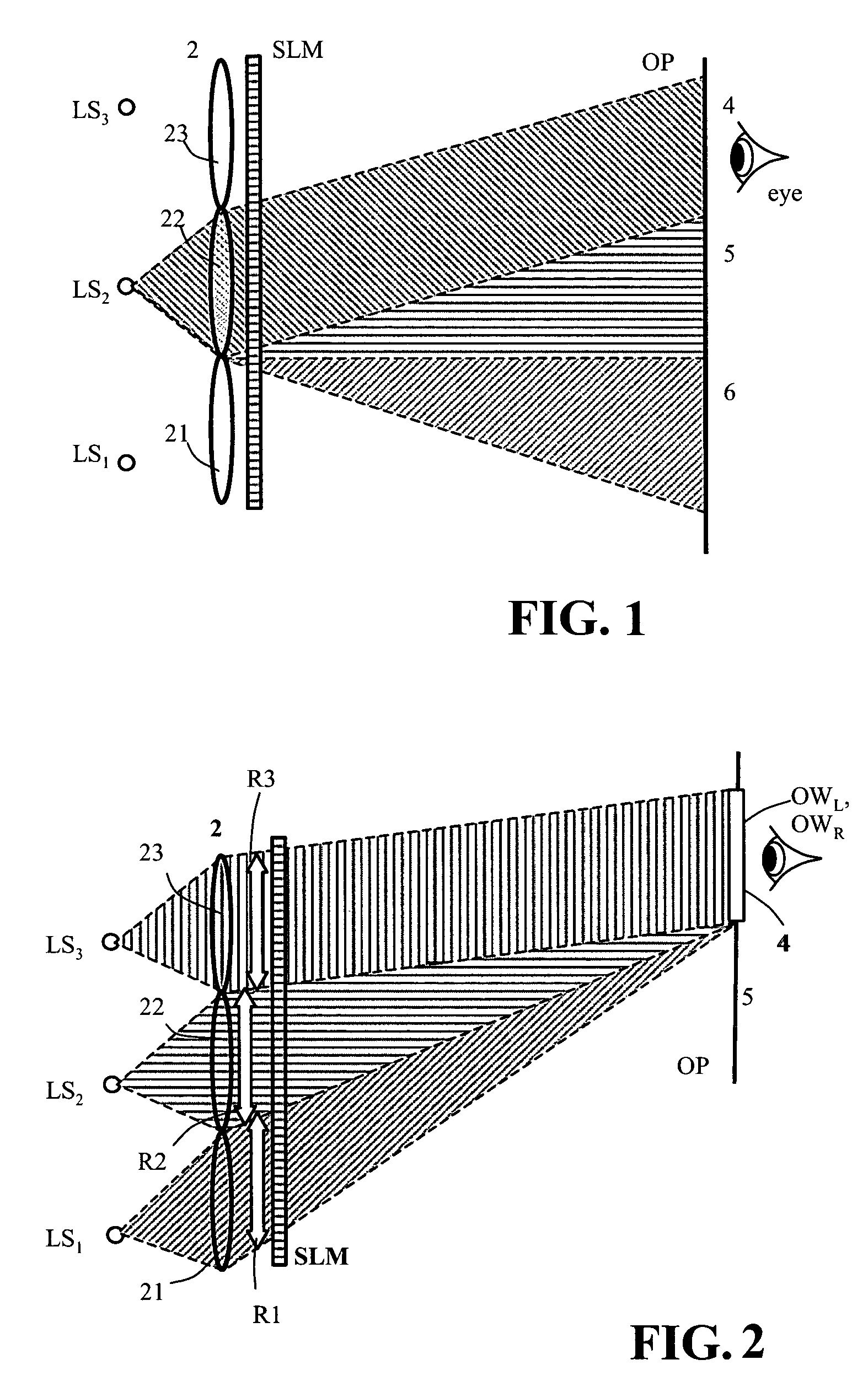 Device for holographic reconstruction of three-dimensional scenes