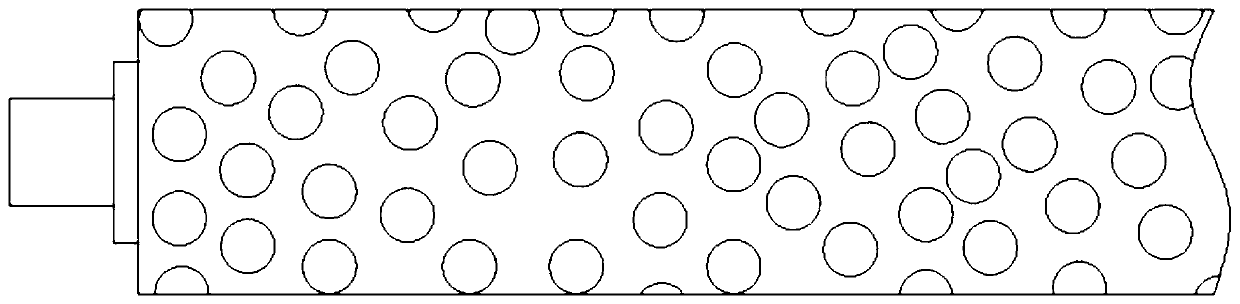 Cotton cleaning and casing device