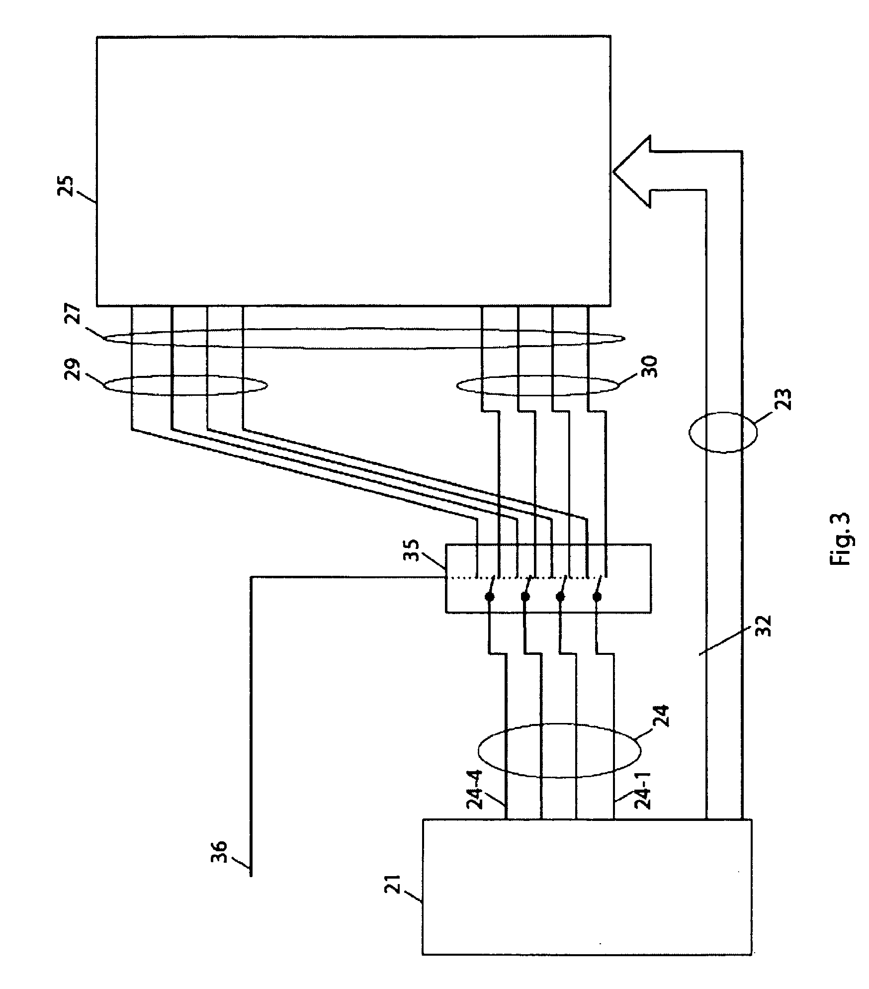 Apparatus and method for use of large liquid crystal display with small driver
