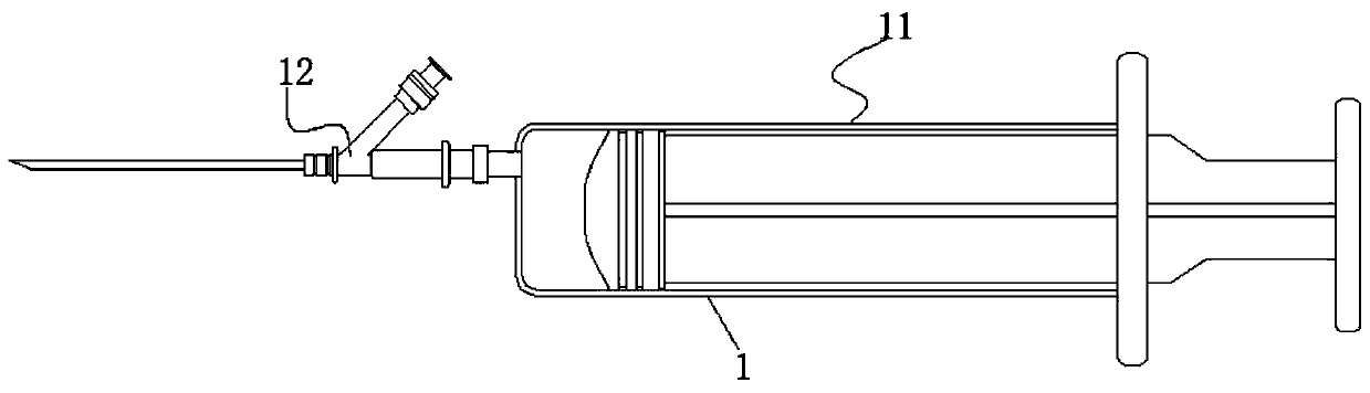 Disposable thoracic cavity and abdominal cavity puncture catheterization drainage device