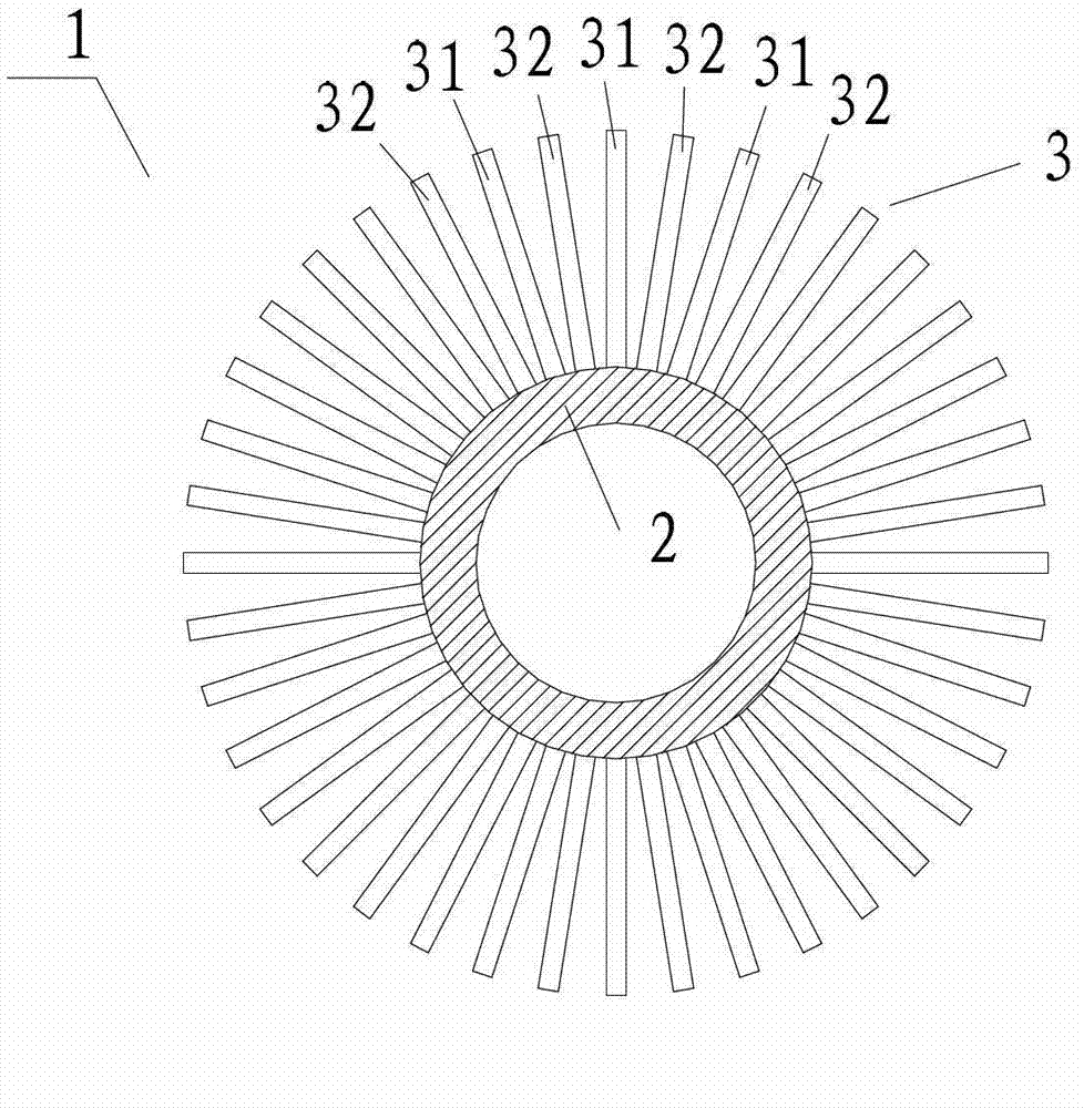 Axial flow wind wheel, manufacturing method of axial flow wind wheel and air treating device