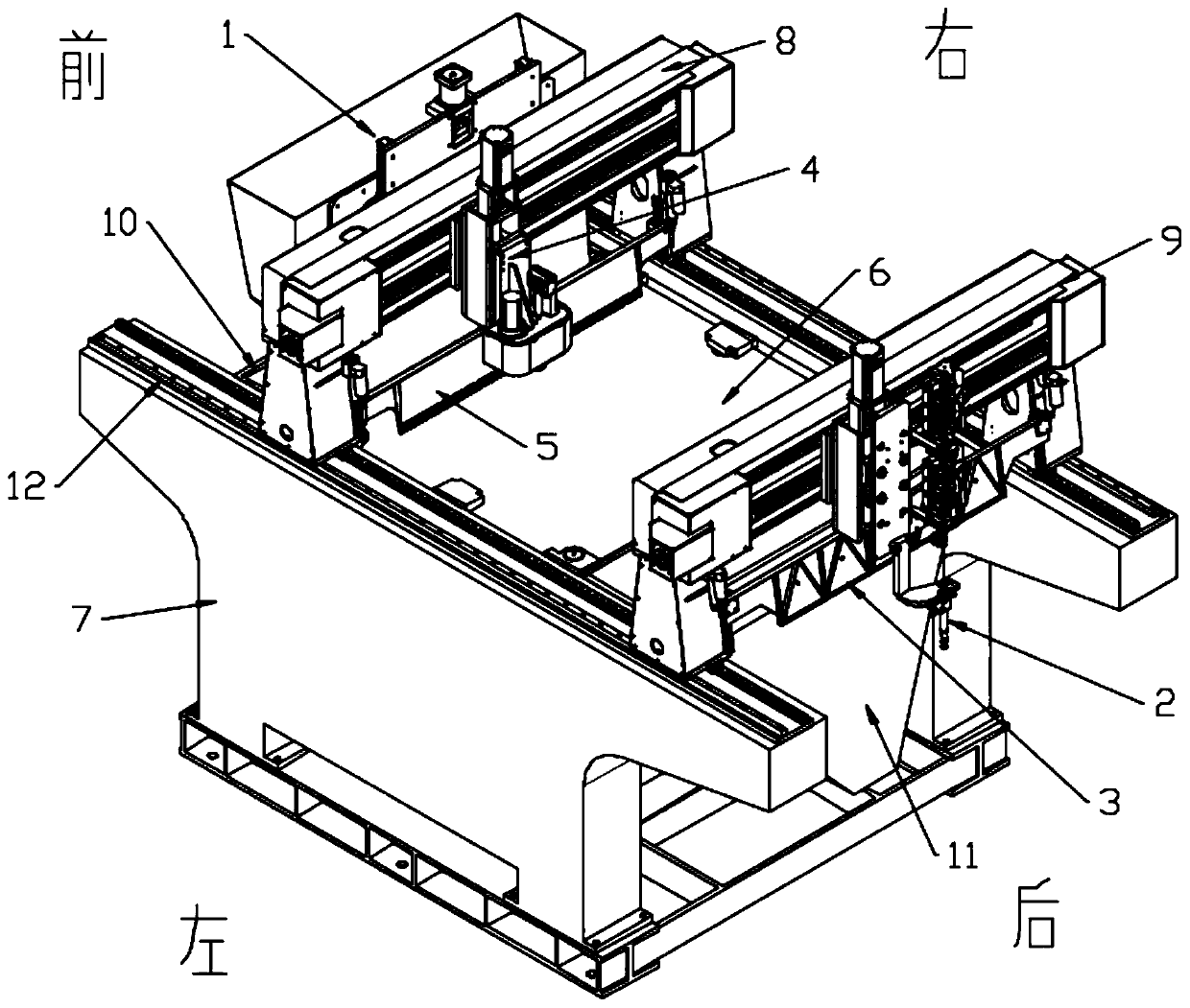Full-automatic metal additive submerged arc printing equipment and method
