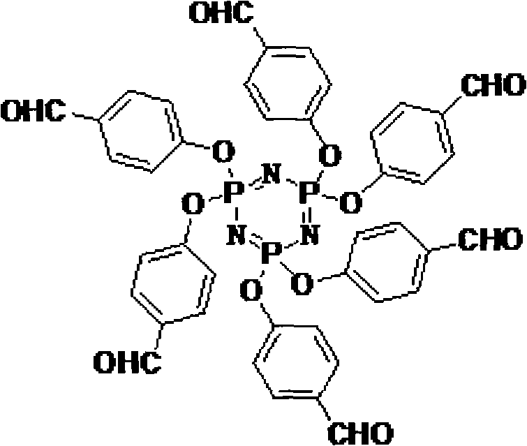 Method for preparing phosphaphenanthrene and phosphazene halogen-free retardant agent