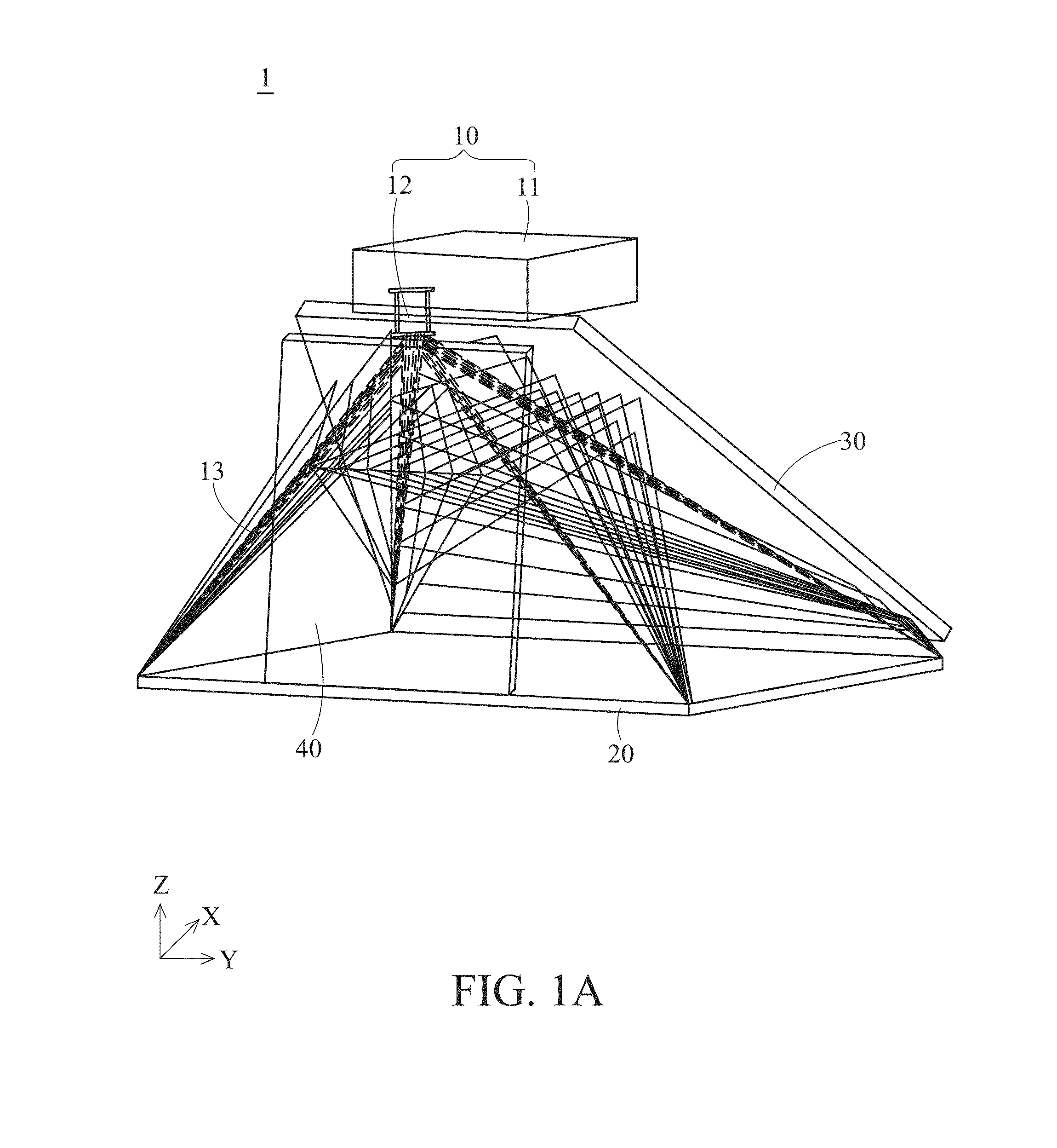 Virtual image displaying system