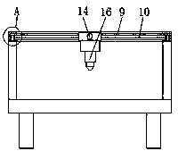 Cutting device with positioning and cutting functions