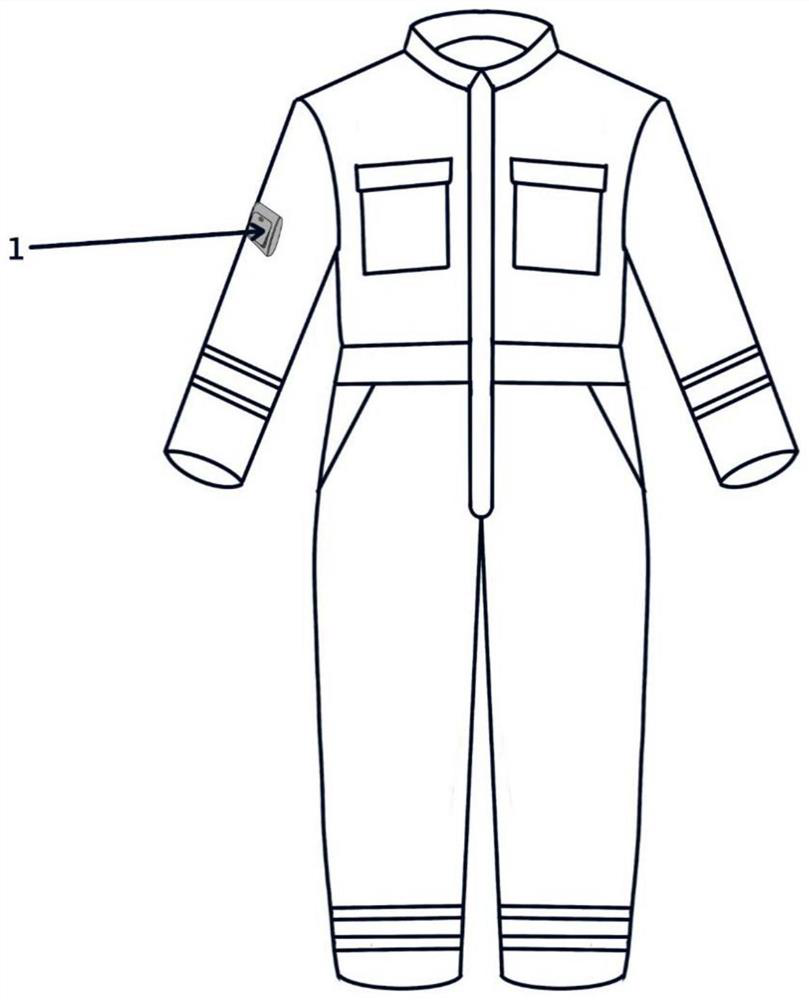 Safe intelligent protective firefighter clothing