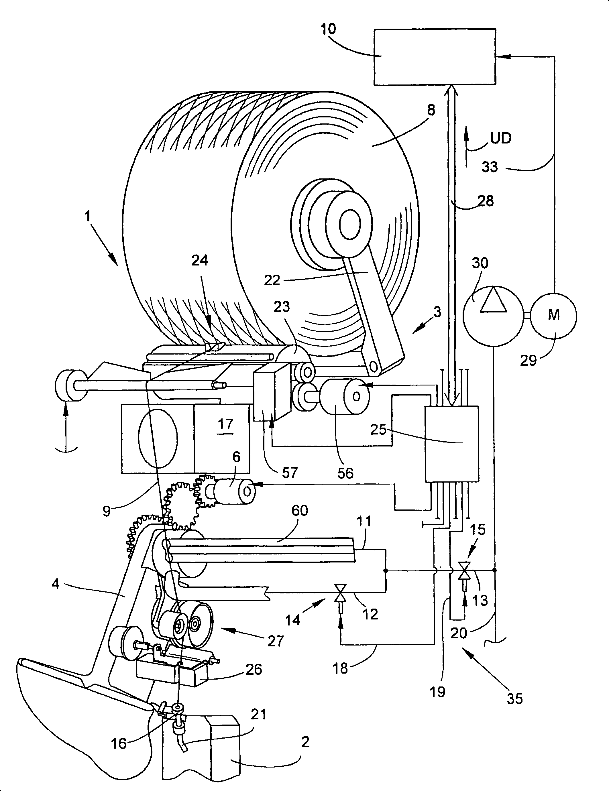 Method and apparatus for operating a textile machine which produces crosswound bobbins