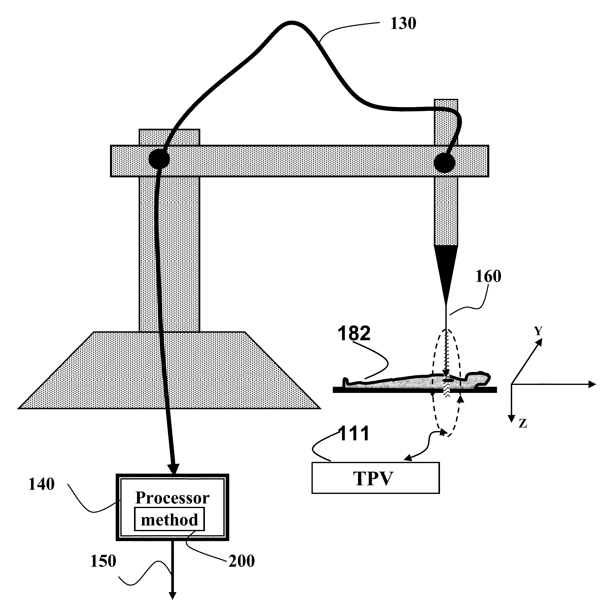 Method for Determining Paths of Particle Beams Through 3D Tissue Volumes