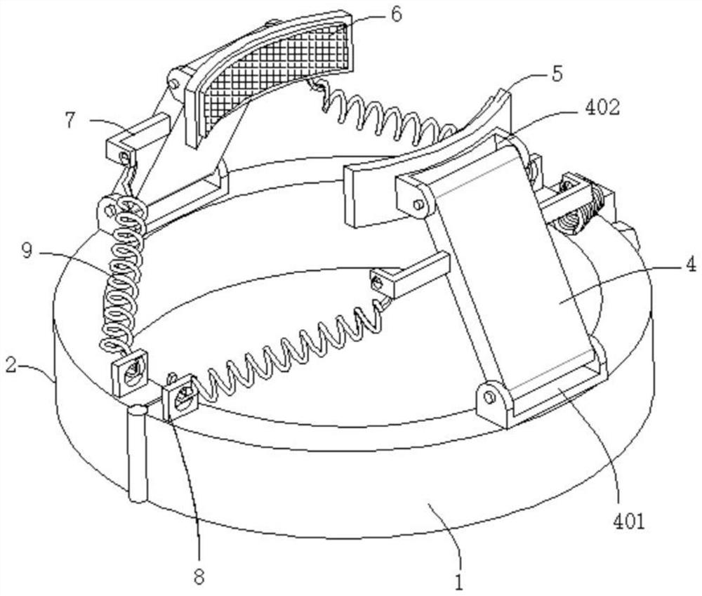 Environment-friendly garden sapling righting device