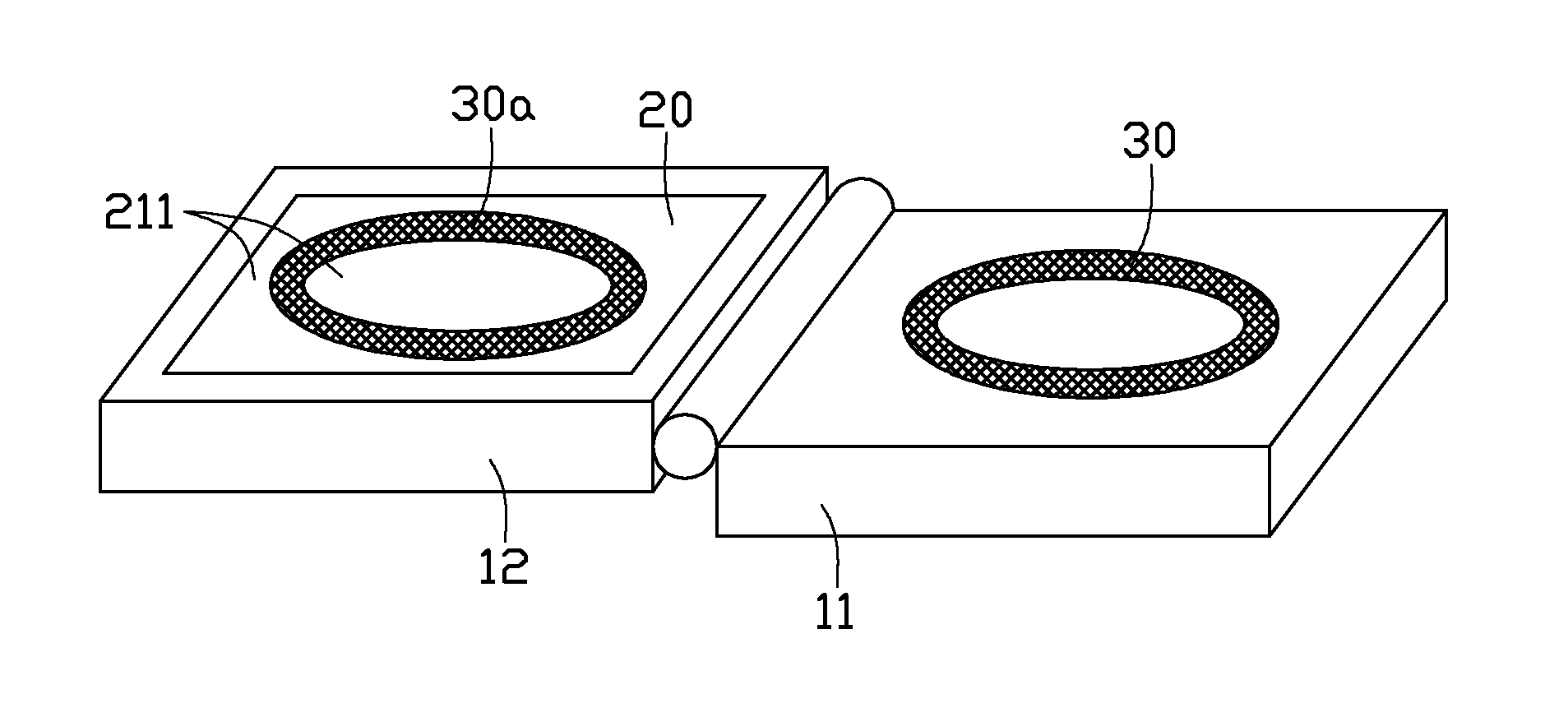 Method for forming a patterned coating