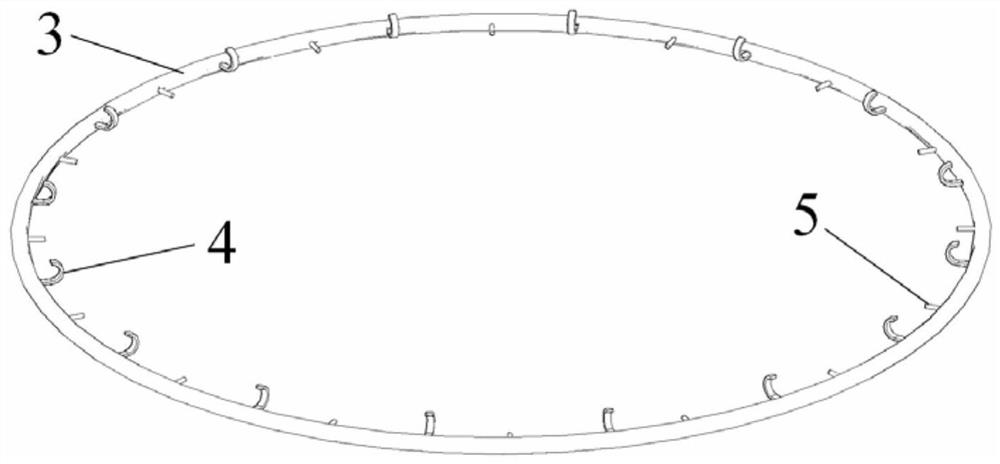 Cage system with detachable bottom net