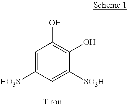 Detergents having acceptable color