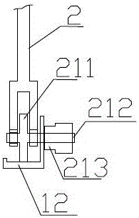 Slope-varying type interflow three-dimensional simulation monitoring runoff test flume