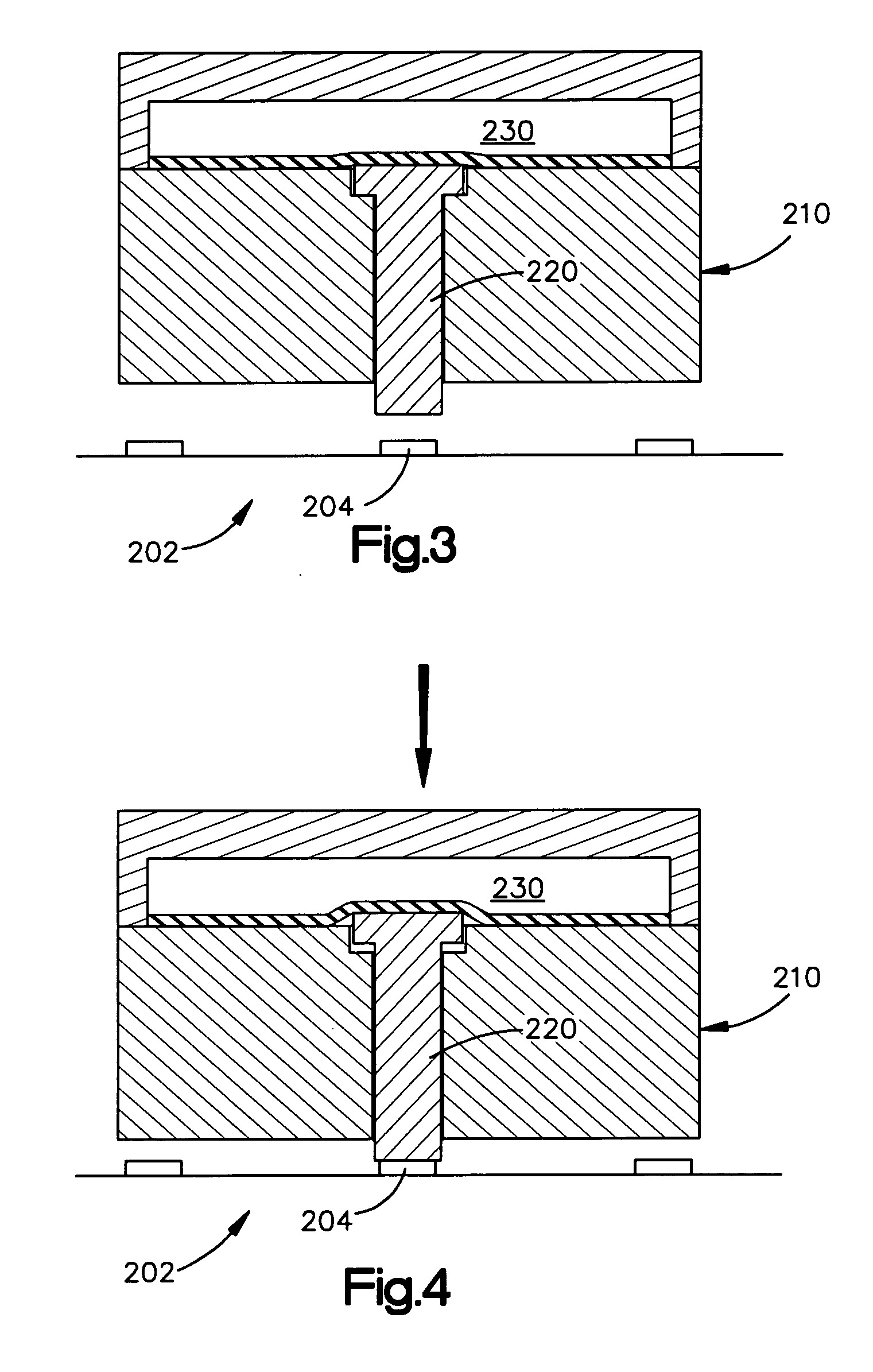 High density bonding of electrical devices