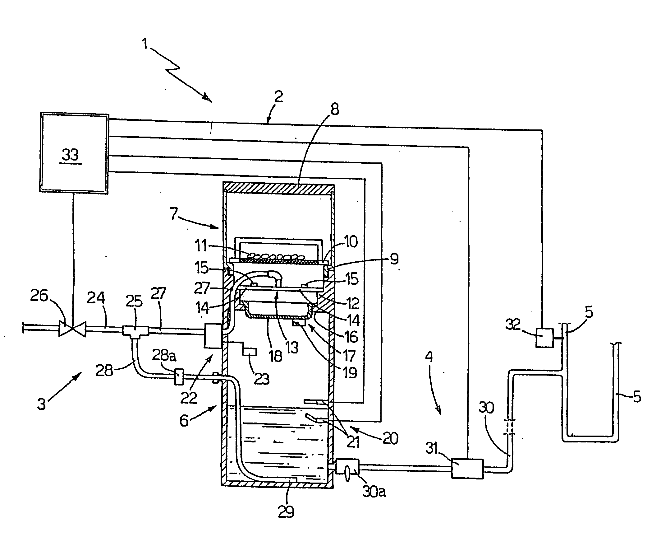 Water chlorinating device