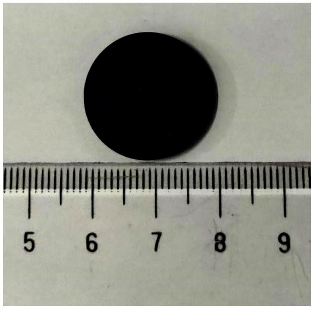 Multi-element rare earth boride Sm1-2xEuxBaxB6 polycrystal as well as preparation method and application thereof