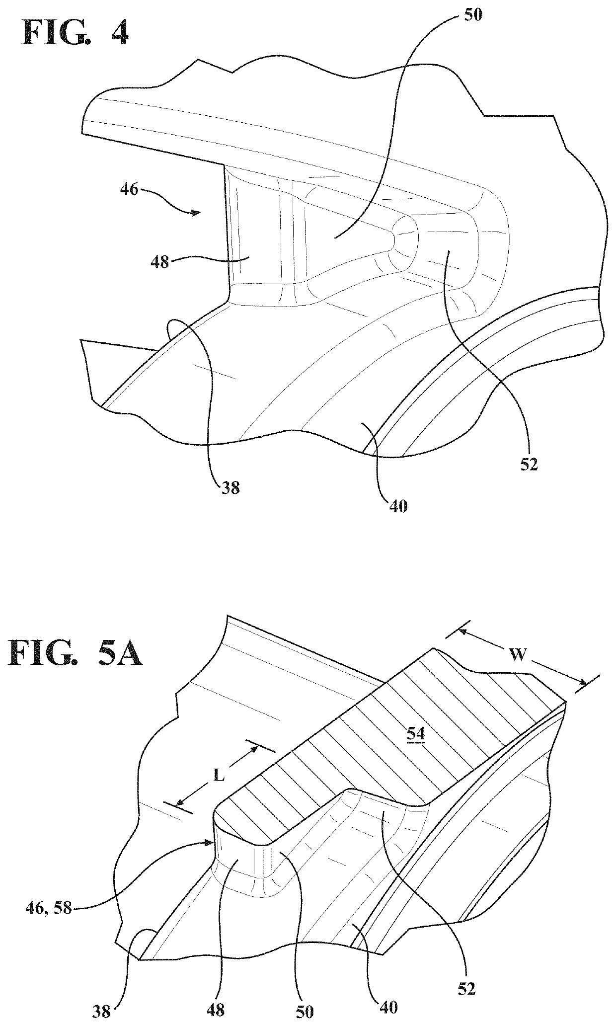 Turbocharger including a turbine housing to reduce high cycle fatigue