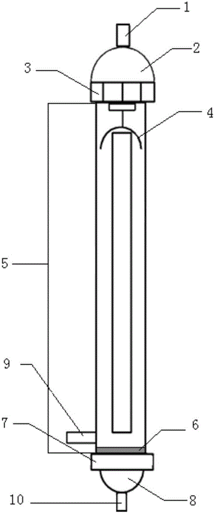 Domestic sewage and dirt treater in coal gas (CG) ultrasonic reverberation resonance field as well as method and application for treating domestic sewage and dirt by using treater