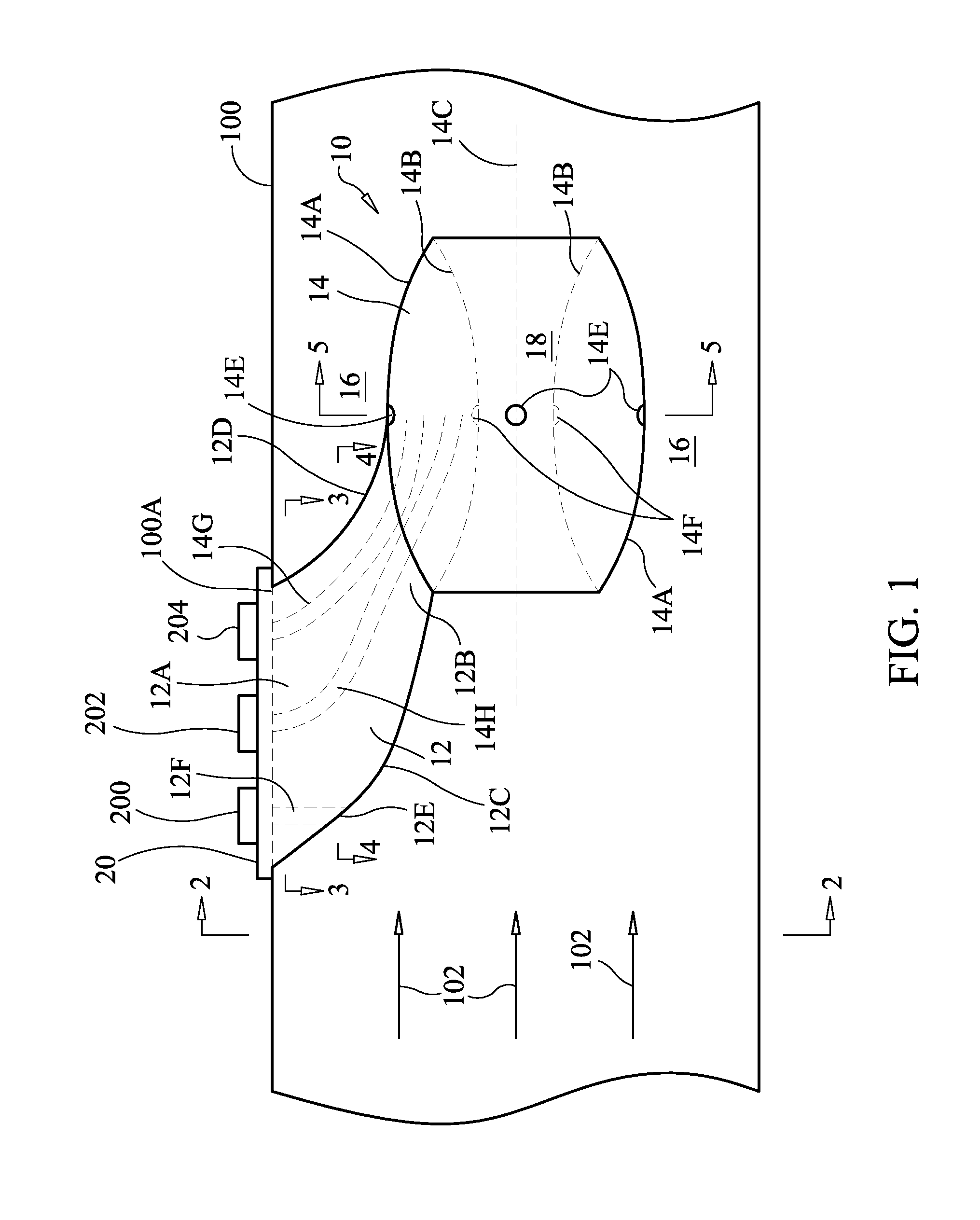 Self-contained tubular compressed-flow generation device for use in making differential measurements